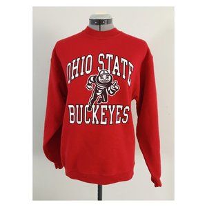 Vintage Ohio State Buckeyes Sz S Jerzees Super Sweats Sweatshirt